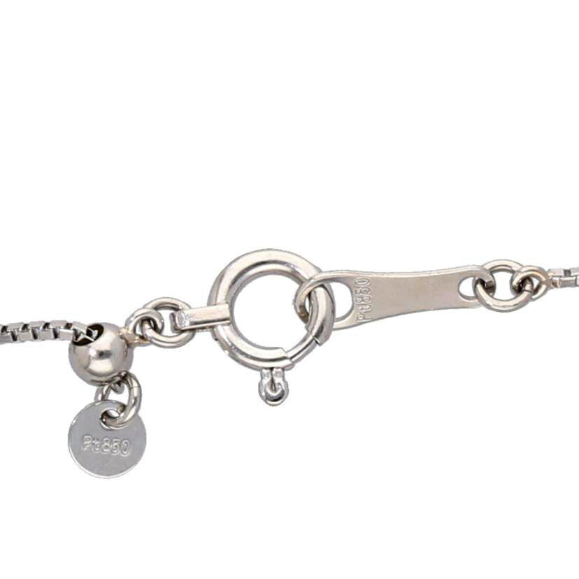 /◎ PT900/850ダイヤネックレス1.173/0.12ct//Aランク/75
