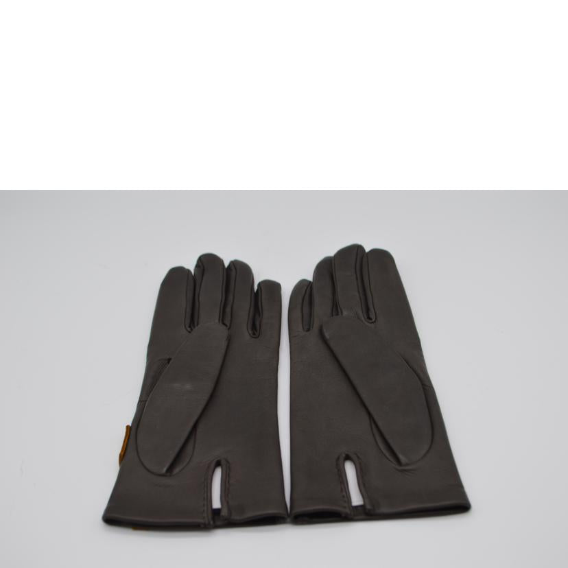 HERMES エルメス/Hロゴレザーグローブ/Sサイズ//Aランク/89