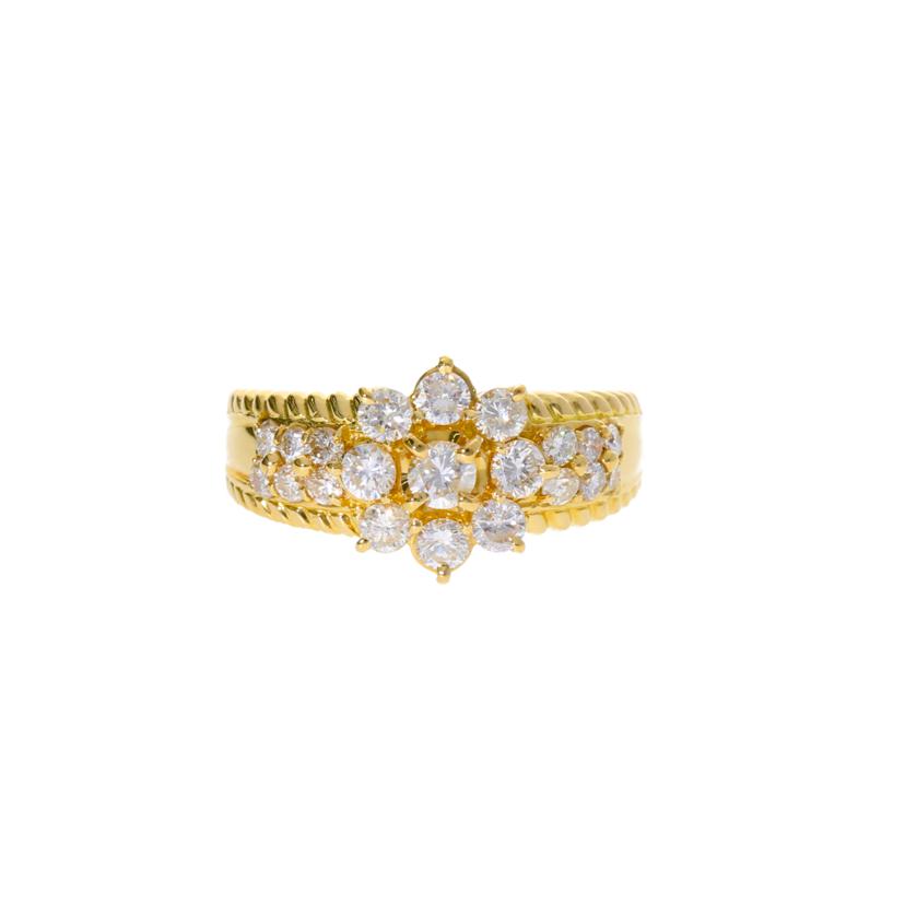 / K18ダイヤリング1.00ct//Aランク/75