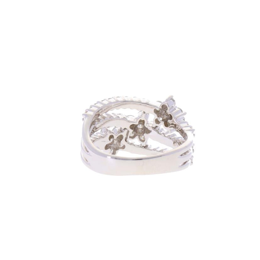 /◎ K18WGダイヤリング1.00ct//Aランク/75