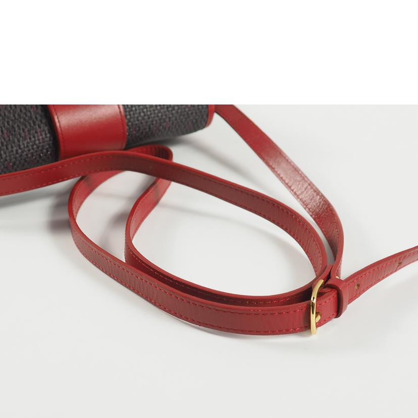 YSL イブサンローラン/ショルダーポシェット/DECOUVERTE PVC レザー/マルチ赤//Bランク/79