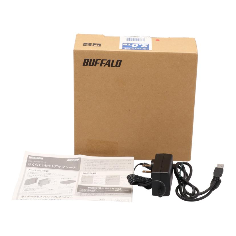 BUFFALO バッファロー/外付けHDD 2TB/HD-LC2.0U3/N//10241070917752/Bランク/81