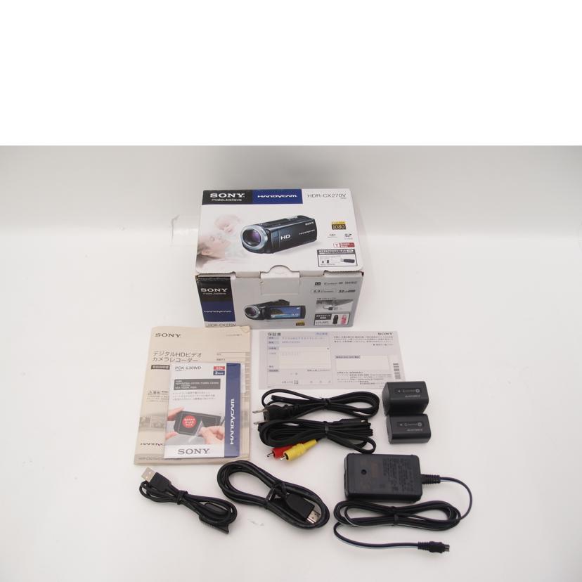SONY ソニー/ハイビジョンデジタルビデオカメラ/HDR-CX270V//3058823/ABランク/69