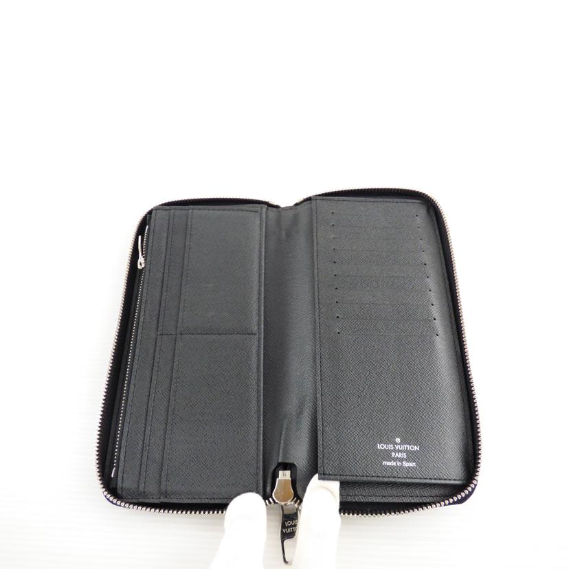 LOUIS VUITTON ルイ・ヴィトン/ジッピー・ウォレット・ヴェルティカル/タイガ/ノワール/M30503//CA2117/ABランク/64