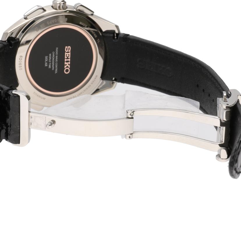 SEIKO セイコー/セイコーブライツ/クロノグラフ/ソーラー電波/チタン/8B92-0AP0//6D0***/SAランク/75