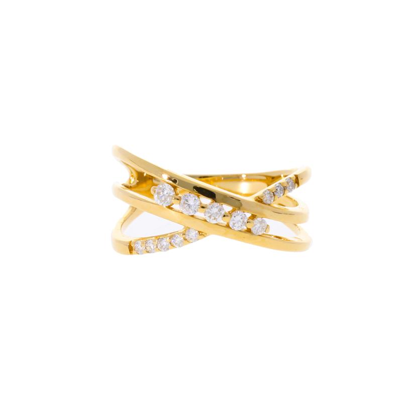 / K18ダイヤリング 0.31ct//Aランク/75