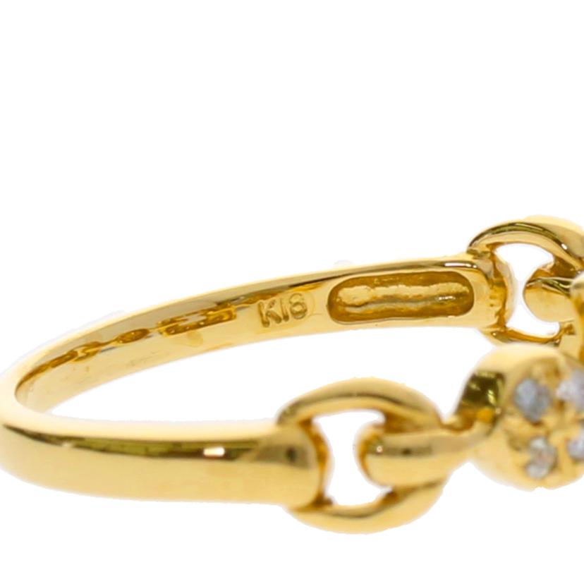 / VA/K18ダイヤリング//Aランク/75