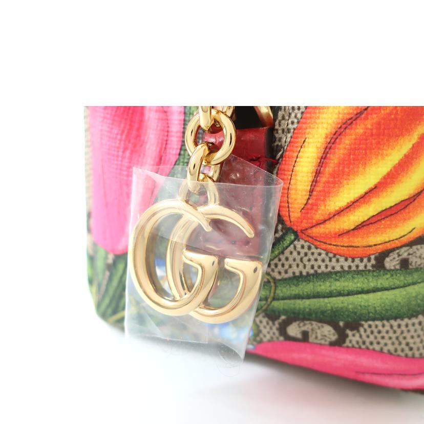 GUCCI グッチ/GGフローラコスメポーチ 小物入れ/548394//493075/SAランク/65