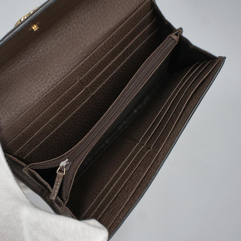 GUCCI グッチ/オフディアGGスプリーム/コンチネンタルフラップウォレット/523153//214*/Aランク/75