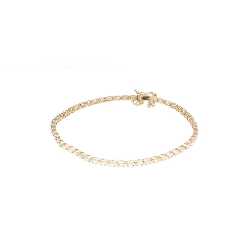 / K18ブレスレット 1.00ct//Aランク/75