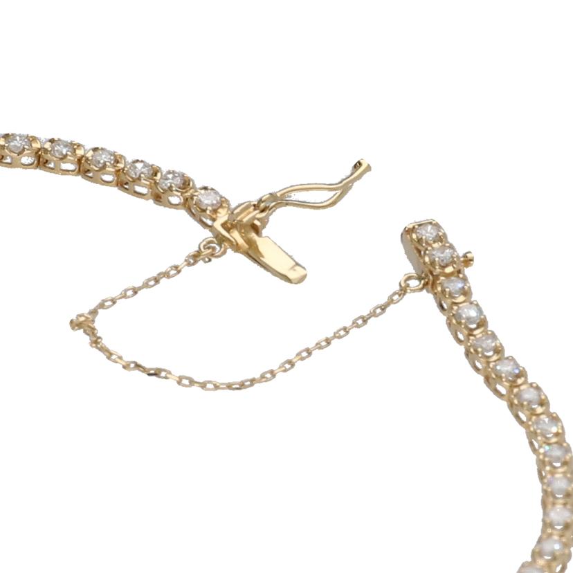 / K18ブレスレット 1.00ct//Aランク/75