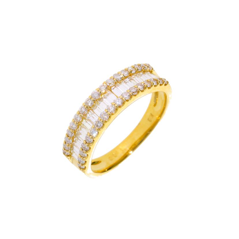 / K18ダイヤリング1.00ct//Aランク/75