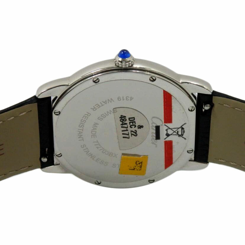 Cartier カルティエ/ロンドソロ ドゥ カルティエ/クォーツ/WSRN0029//4319772703BX/ABランク/77