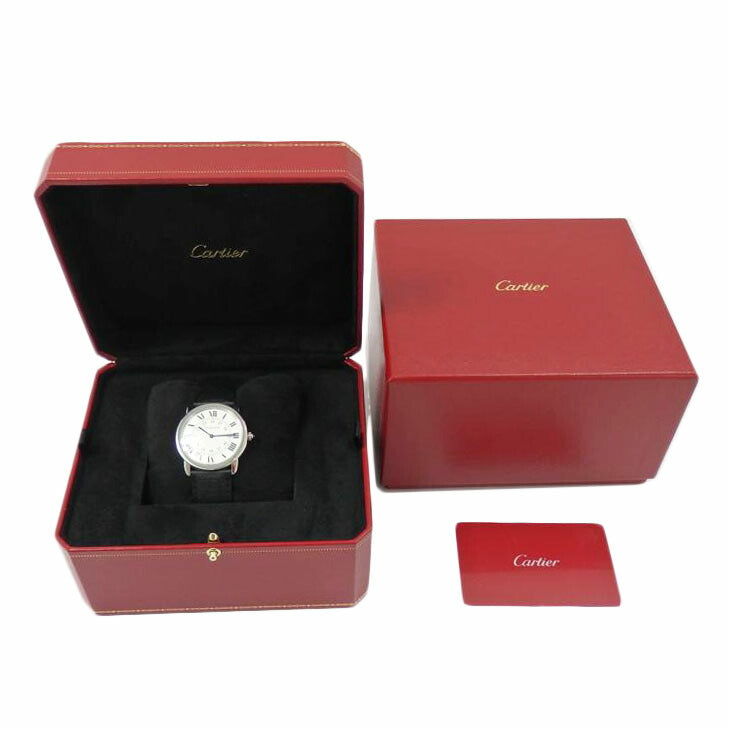 Cartier カルティエ/ロンドソロ ドゥ カルティエ/クォーツ/WSRN0029//4319772703BX/ABランク/77