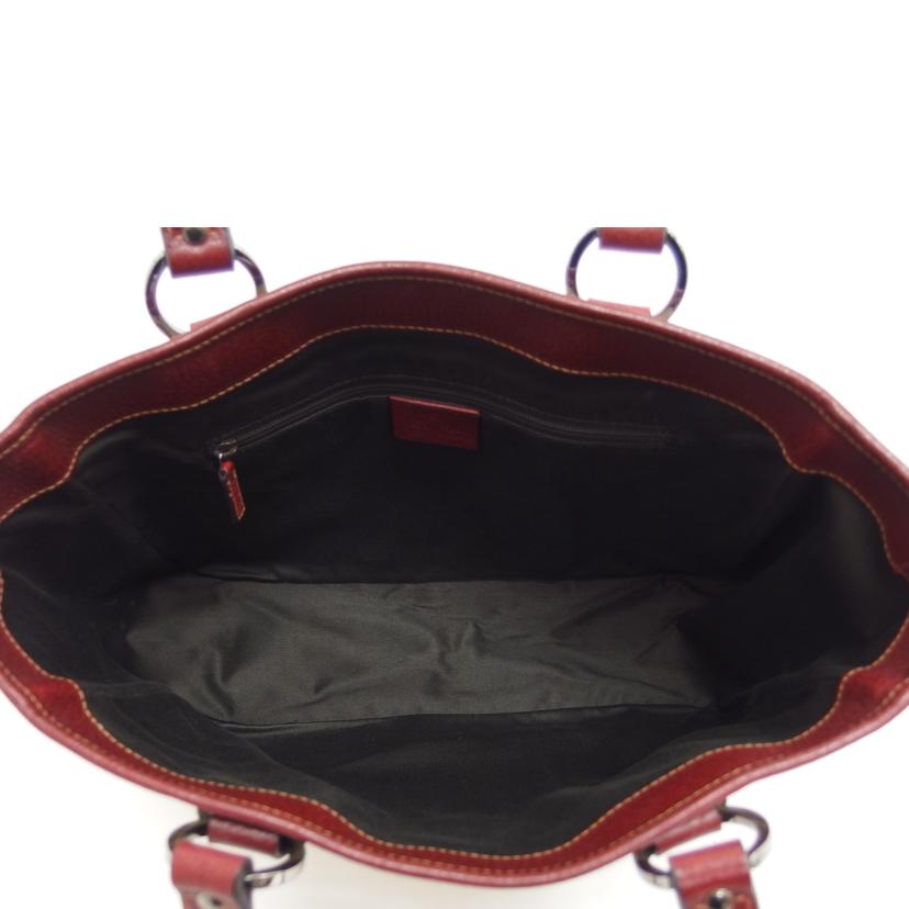 GUCCI グッチ ハンドバッグ ベージュ ボルドー/GGキャンバス/トートバッグ/113019//344*/Aランク/04