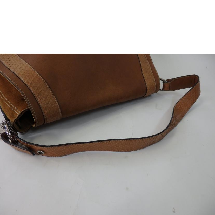 Cartier カルティエ/マルチェロ/ショルダーバッグ/スウェード×レザー//Bランク/84