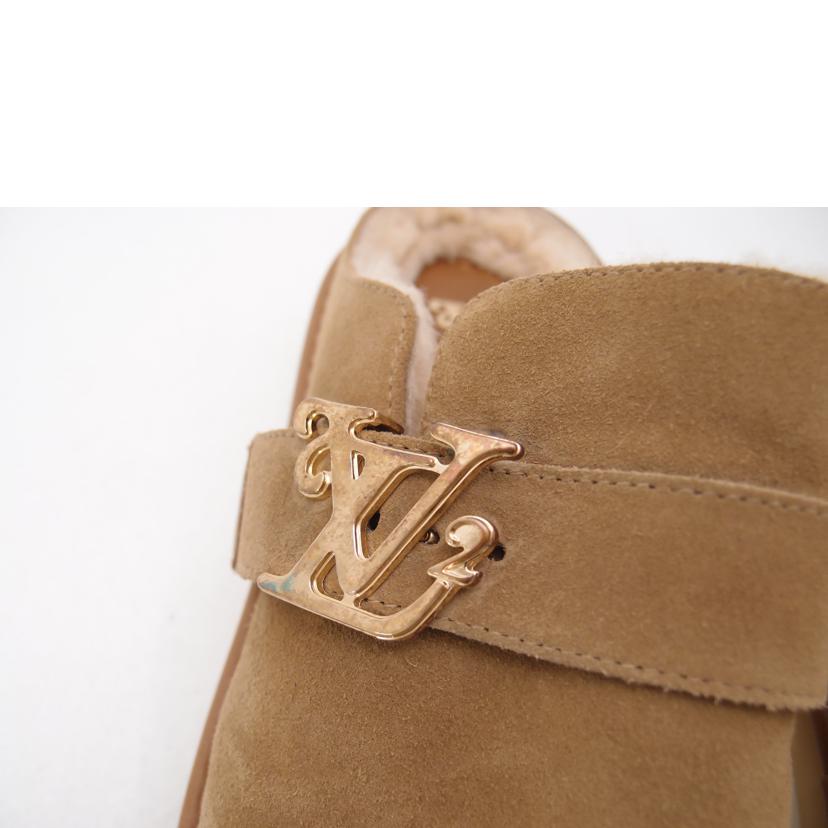 LOUIS VUITTON ルイ・ヴィトン 靴 シューズ スエード 茶 サンダル/コージームートンミュール/約27.5㎝/1A81EN//BM0***/ABランク/69