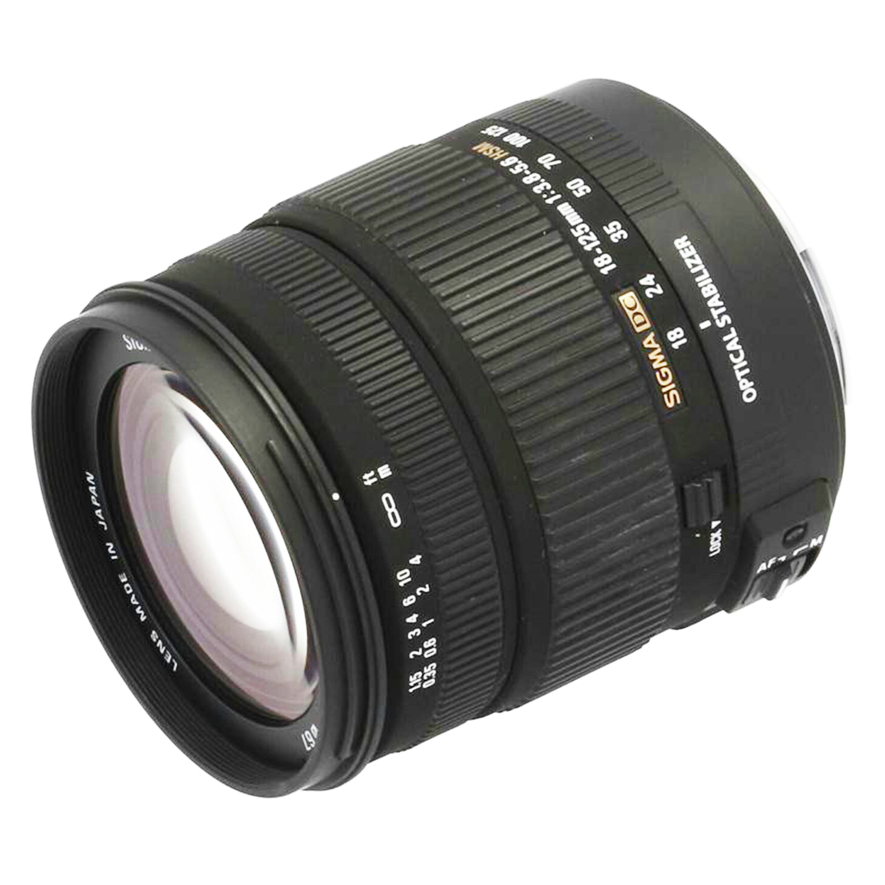 シグマ SIGMA ZOOM 18-125 3.8-5.6 DC HSM カメラ シグマ 18-125mm F3