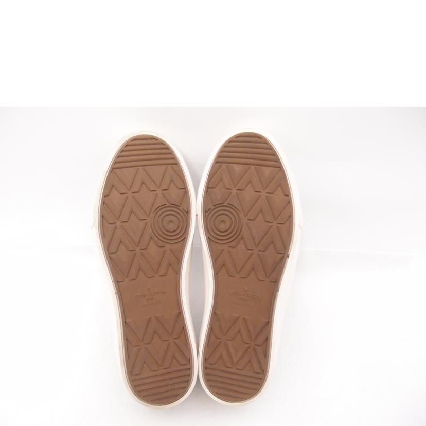 LOUIS VUITTON ルイ・ヴィトン 黒 スニーカー サイズ7 1/2 メンズ/スリッポン/エピ/ノワール/約26.5㎝//FR0***/ABランク/69