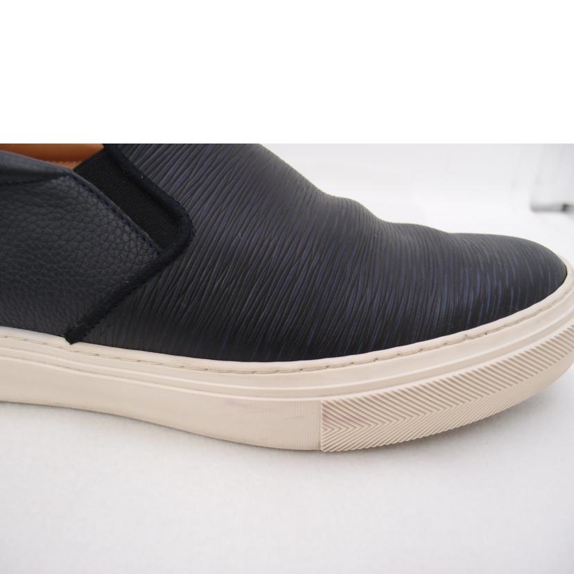 LOUIS VUITTON ルイ・ヴィトン 黒 スニーカー サイズ7 1/2 メンズ/スリッポン/エピ/ノワール/約26.5㎝//FR0***/ABランク/69