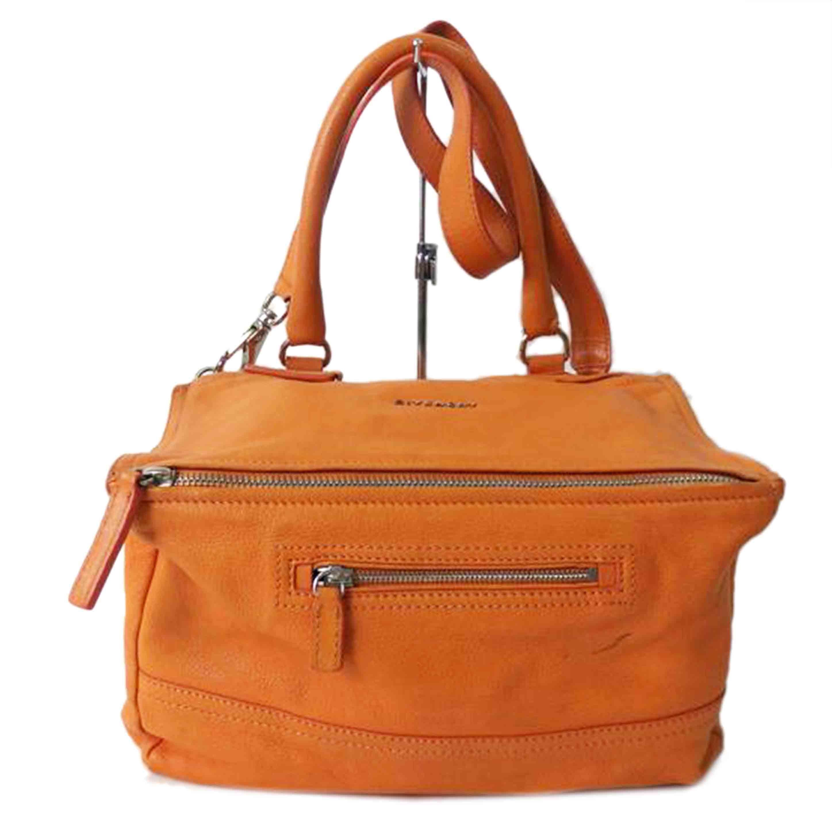 GIVENCHY ジバンシィ/パンドラ/2wayバッグ/オレンジ//EF0***/Bランク/84