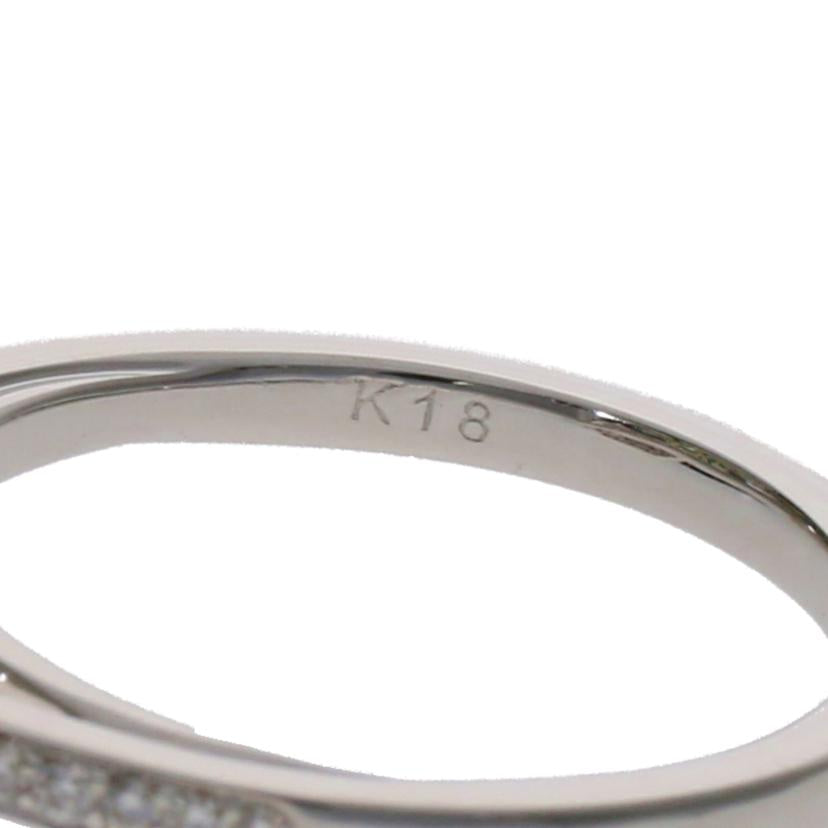 / K18ダイヤリング0.206/0.22ctソーティング//Aランク/75
