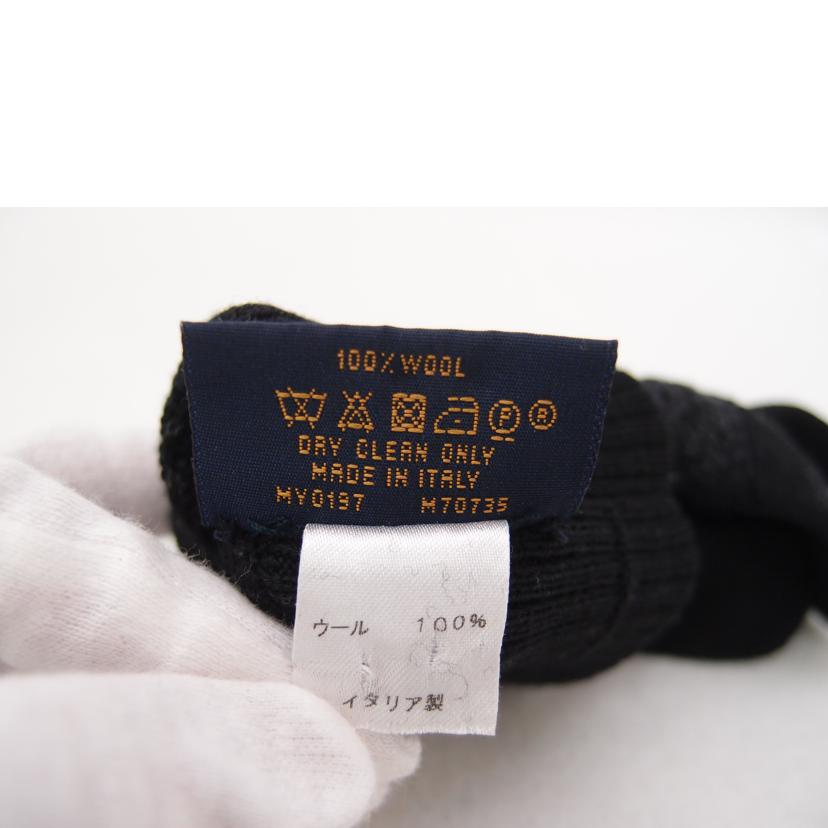 LOUIS VUITTON ルイ・ヴィトン モノグラムエクリプス ウール100% 手袋 メンズ レディース/ゴン・モノグラム/エクリプス/M70735//MY0***/Aランク/69