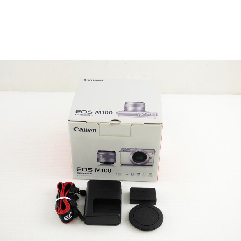 Canon キャノン/ミラーレス一眼/EOS M100/EOS M100//621050008914/Aランク/64