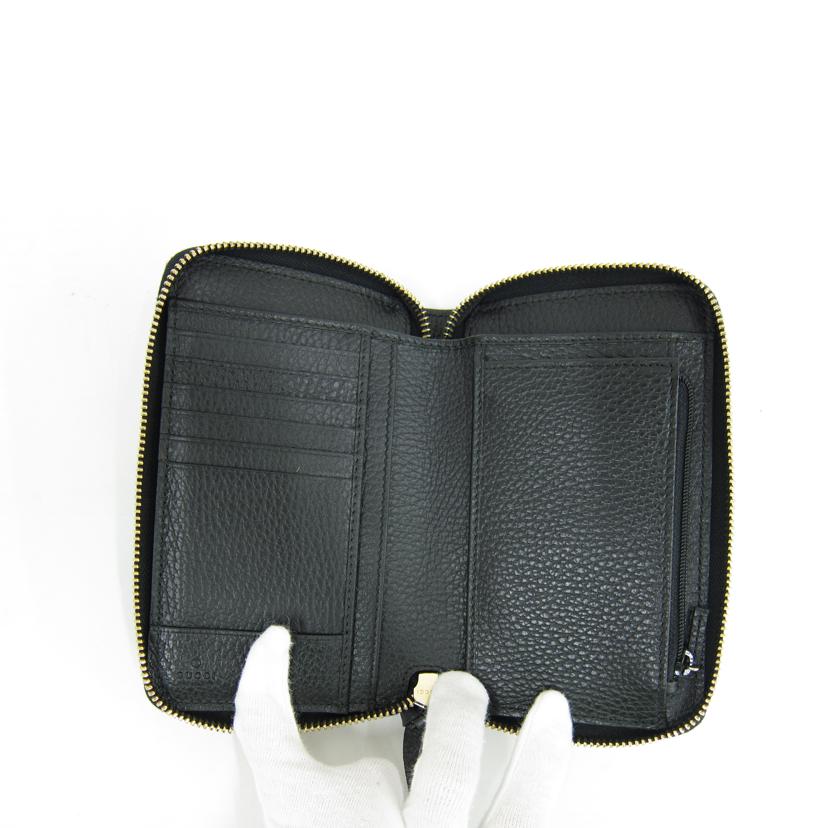 GUCCI グッチ/スウィング/レザーラウンドファスナー財布/354497//2091/Aランク/82