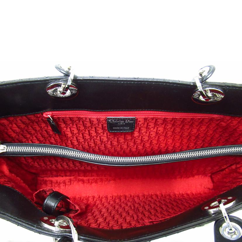 Christion Dior/トートバッグ/レディディオールカナージュ・レザー/05・MAー0047//Bランク/63