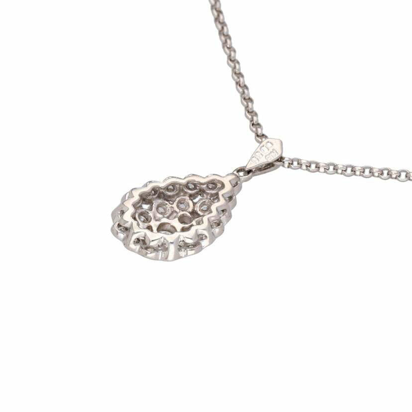 / K18ダイヤネックレス0.55ct//Aランク/75