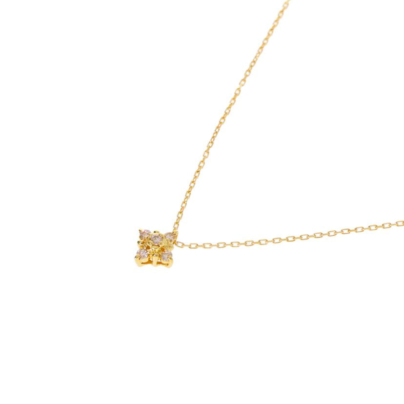 / AHKAH/K18ダイヤネックレス//Aランク/75