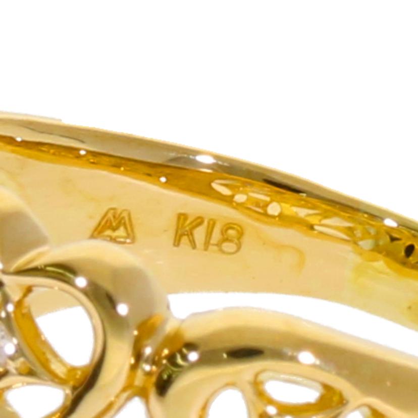 / K18ダイヤリング 0.17ct//Aランク/75