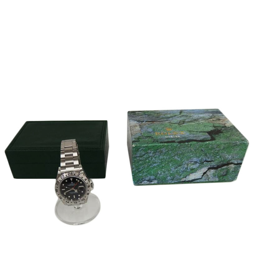 ROLEX ロレックス/エクスプローラーII/黒文字盤/16570//D05****/Aランク/82