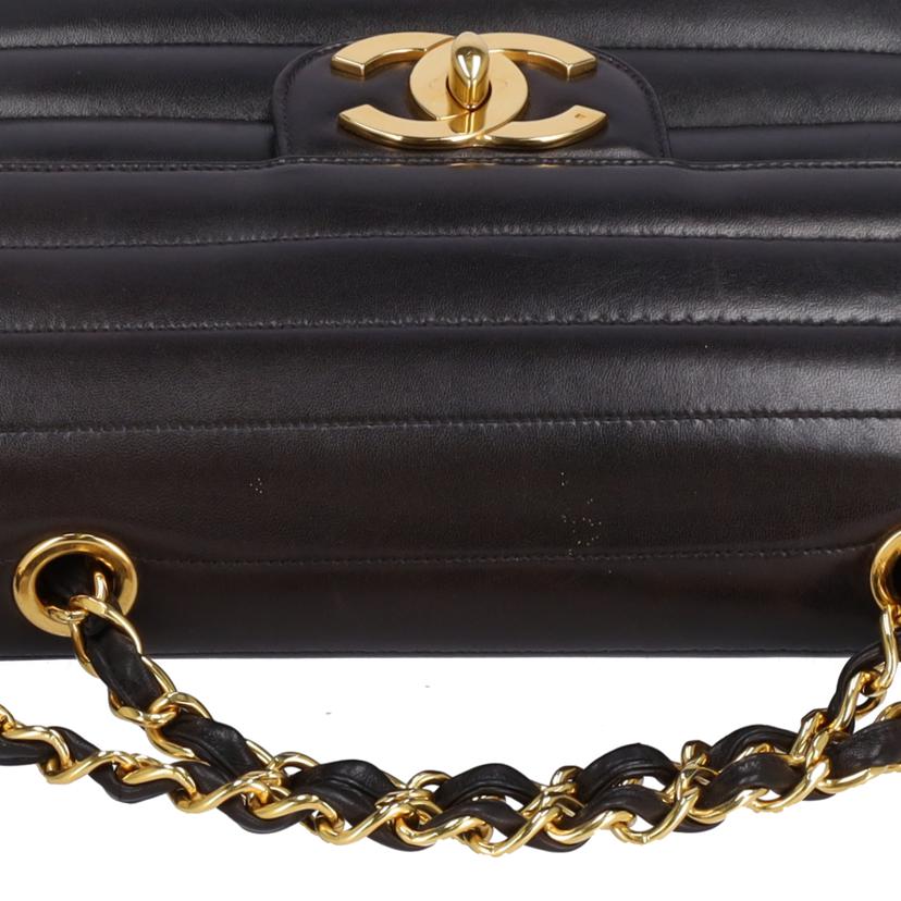 CHANEL シャネル/マドモアゼルダブルフラップチェーンショルダー//※58****/ABランク/91