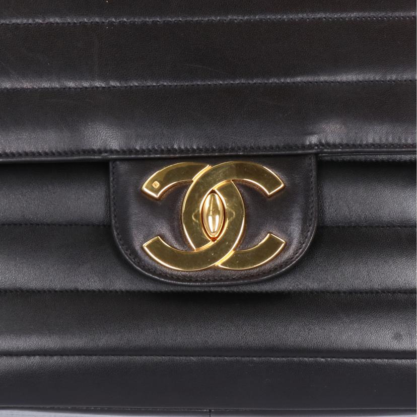 CHANEL シャネル/マドモアゼルダブルフラップチェーンショルダー//※58****/ABランク/91