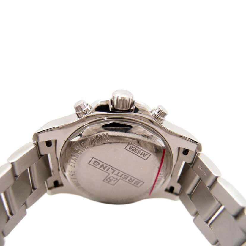 BREITING ブライトリング 腕時計 ステンレス ブラック/シルバー文字盤 回転ベゼル/コルト・クロノグラフ/自動巻き/A1338811/BD83//279****/SAランク/69