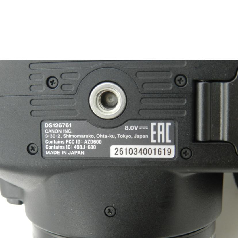 Canon キャノン/ダブルズームキット/デジタル一眼レフ/EOS Kiss X10//261034001619/Aランク/69