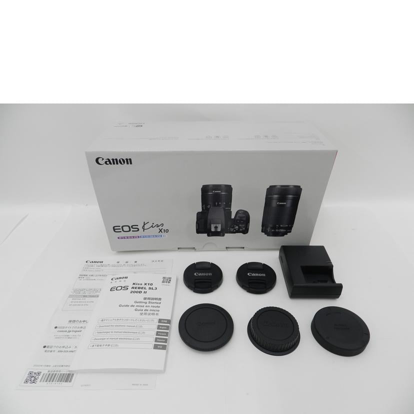 Canon キャノン/ダブルズームキット/デジタル一眼レフ/EOS Kiss X10//261034001619/Aランク/69