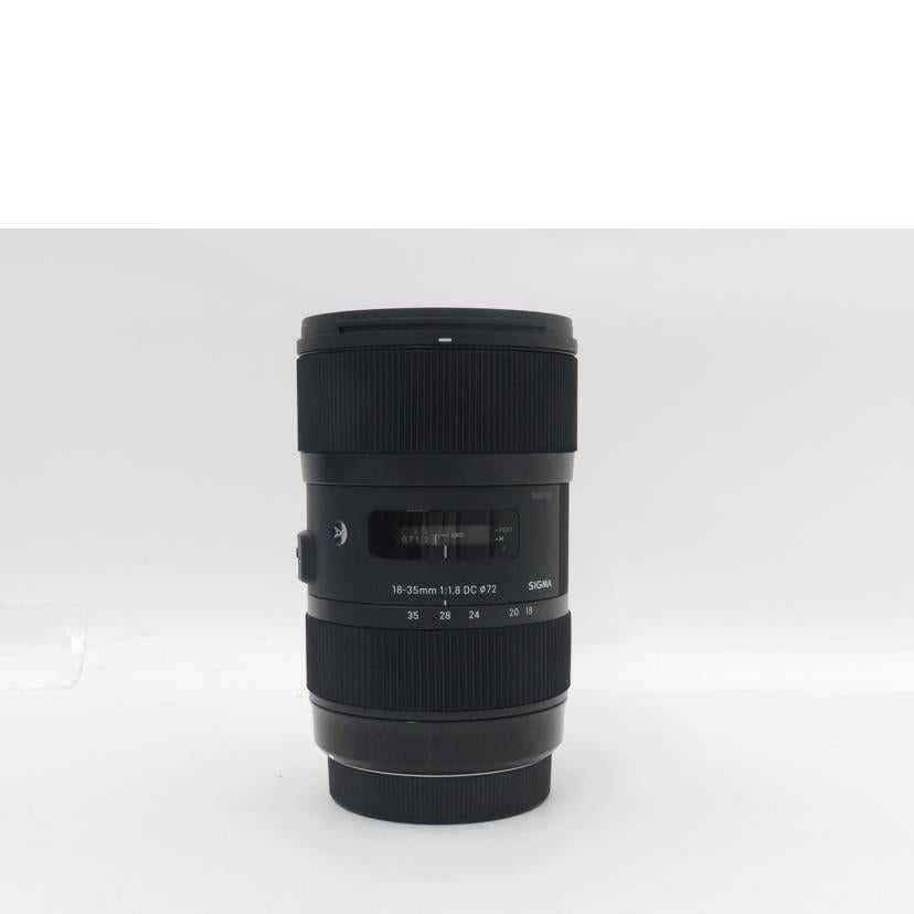 SIGMA SIGMA/デジタル対応レンズ/キャノン用/18-35mm F1.8 DC HSM//55301287/Aランク/69