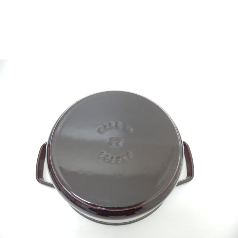staub ストウブ/ピコ ココット ラウンド22cm/1102207//ABランク/88