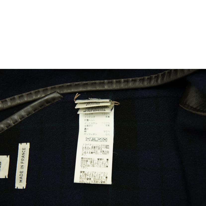 HERMES エルメス/HERMES カシミヤチェックポンチョ//Bランク/82