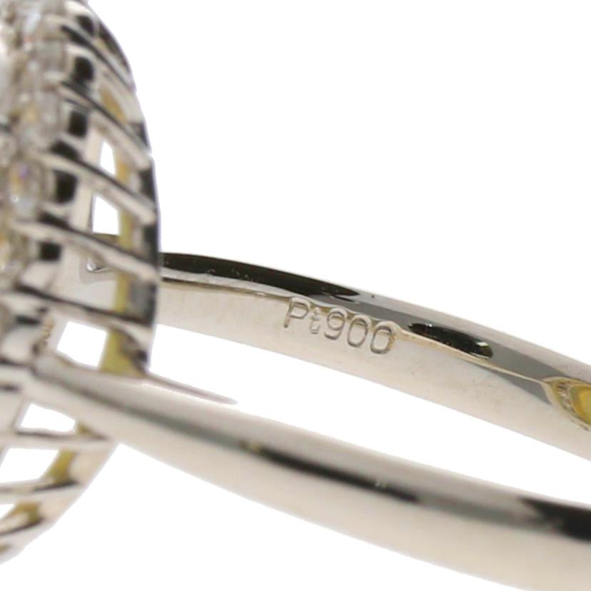 Pt900/PtオパールR3.30/0.33#13鑑別/4.6//3.30/0.33/Aランク/75
