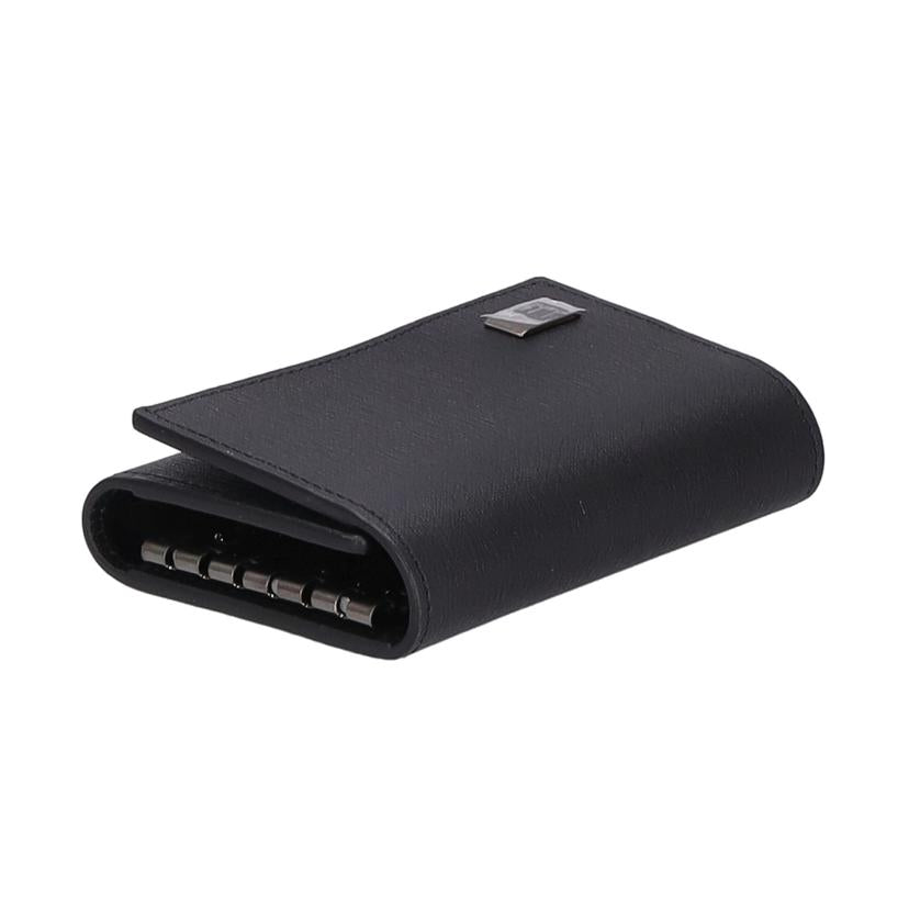 dunhill ダンヒル 6連 PVCキーケース ブラック メンズ キーリング/ダンヒルPVCキーケース/ブラック//SAランク/37