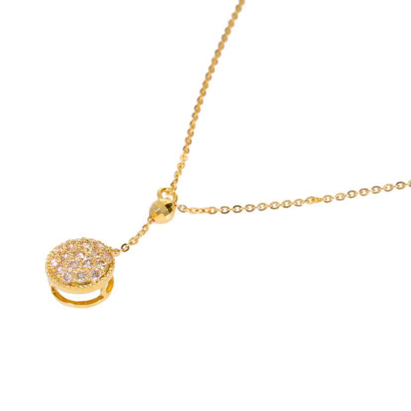 / K18ダイヤネックレス0.40ct//Aランク/77