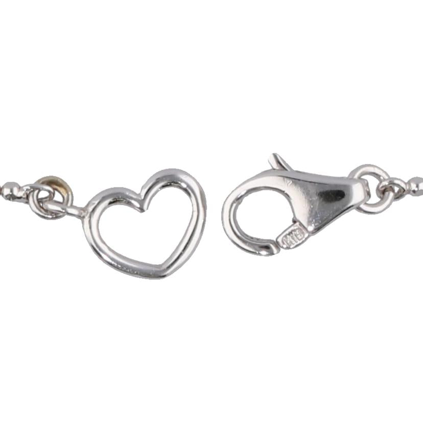 / PV/K18WGダイヤネックレス 0.28ct//Aランク/75