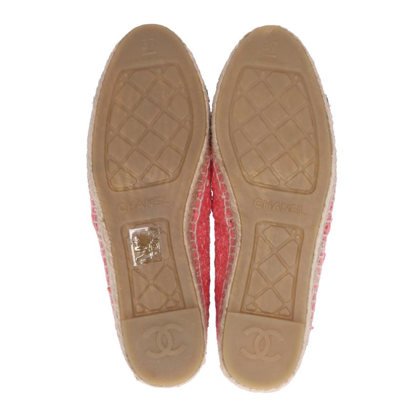 CHANEL シャネル/ツイードグログラン/ココマークエスパドリーユ//サイス****/SAランク/75