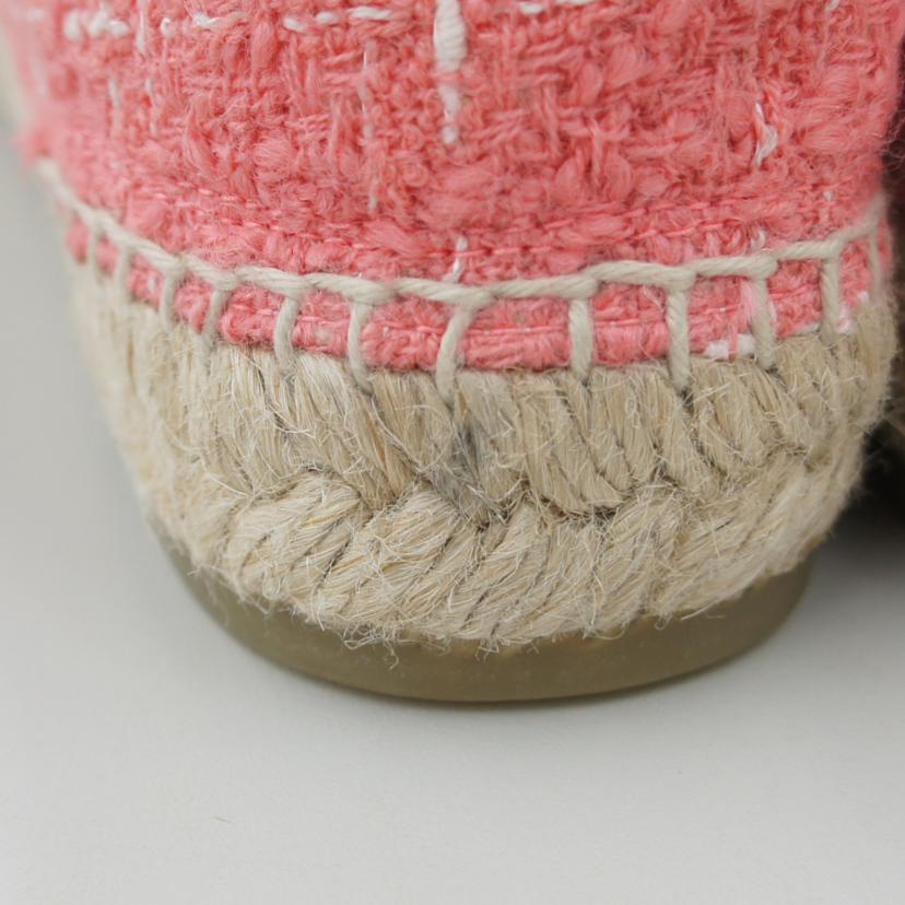 CHANEL シャネル/ツイードグログラン/ココマークエスパドリーユ//サイス****/SAランク/75