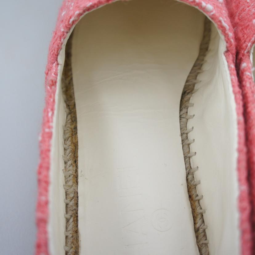 CHANEL シャネル/ツイードグログラン/ココマークエスパドリーユ//サイス****/SAランク/75