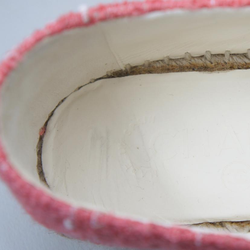 CHANEL シャネル/ツイードグログラン/ココマークエスパドリーユ//サイス****/SAランク/75